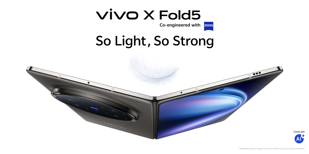 vivo X Fold5 จอพับเรือธงจาก vivo บุกไทยอย่างเป็นทางการในงานเสวนา Blue Talk เคาะราคาวางจำหน่าย 59,999 บาท